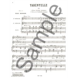 Gabriel Faur&eacute;: Tarentelle Op.10 No.2