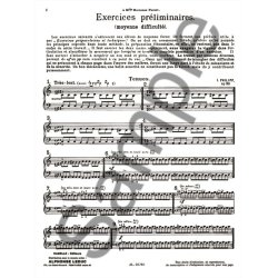 Philipp Exercices Pour Piano Exercices Preliminaires Piano Book