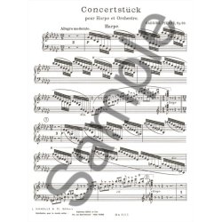 Pierne Concertstuck Op 39 Harp Part