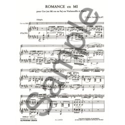 Camille Saint-Sa&euml;ns: Romance Op.67 in E major (Horn & Piano)