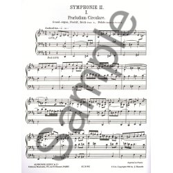 Charles Marie Widor: Symphony For Organ No.2 Op.13 In D