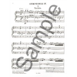 Widor Symphonie No4 Op13 Organ Book
