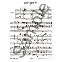 Widor Symphonie No6 Op42 Organ Book