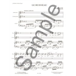 Gabriel Faur&eacute;: Le Ruisseau Op.22 (Choral-Female accompanied)