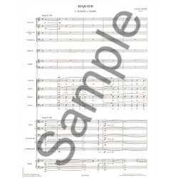 Gabriel Faur&eacute;: Requiem Op.48 (Musica Gallica) (Choral-Mixed accompanied)