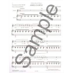 Gabriel Faur&eacute;: Apr&egrave;s un R&ecirc;ve Op.7, No.1 (Clarinet & Piano)