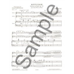 Kitty Valse 2fl/Pno Arr Gartenlaub