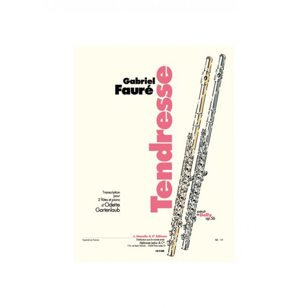 Tendresse 2fl/Pno Arr Gartenlaub