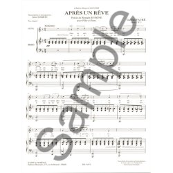 Apres Un Reve Fl/Pno Ed Marion