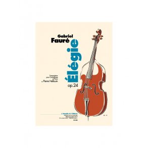 Elegie Op 24 Arr Hellouin Db/Pno