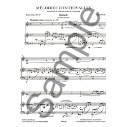 E. Arnal: M&eacute;lodies d'Intervalles (Voice & Piano)