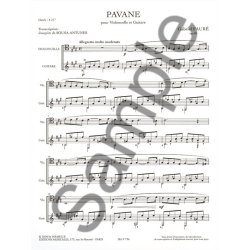 Faure: Pavane, op. 50 transcription pour violoncelle et guitare