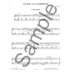 Andres: Un bal &agrave; la campagne suite de danses pour harpe (10 pi&egrave;ces)