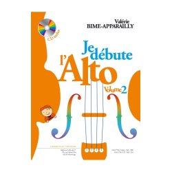 Val&eacute;rie Bime-Apparailly: Je D&eacute;bute L'Alto Vol. 2 - Book & CD (Book Only)