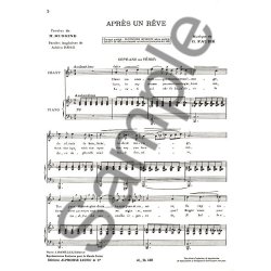 Gabriel Faure: Apres Un Reve