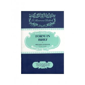 William Lovelock: Form In Brief