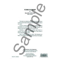 William Lovelock: Third Year Harmony