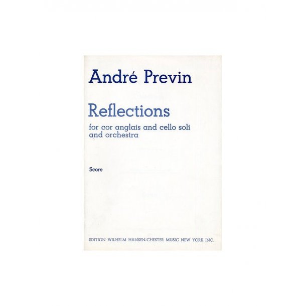 Andre Previn: Reflections (Full Score)