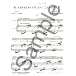 Reynaldo Hahn: Si mes Vers avaient des Ailes!... (Voice & Piano)