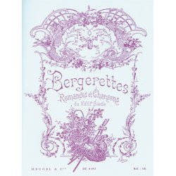 Jean Baptiste Weckerlin: Bergerettes, Romances et Chansons du 18&egrave;me Si&egrave;cle (med) (Voice & Piano)