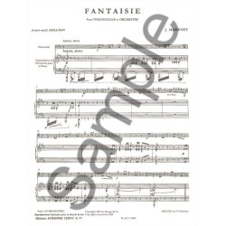 Jules Massenet: Fantaisie (Cello & Piano)