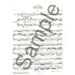 Charles-Marie Widor: Suite For Flute And Piano Op.34