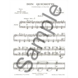 Jules Massenet: Don Quichotte (Opera)