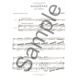 Philippe Gaubert: Sicilienne