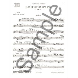 C&eacute;sar Cui: Scherzetto (Flute & Piano)