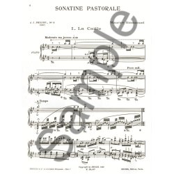 Maurice Emmanuel: Sonatine No.2 'Pastorale' (Piano solo)