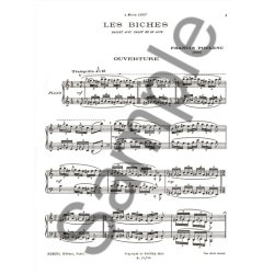 Francis Poulenc: Les Biches - Ballet (Piano solo)