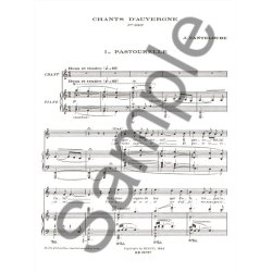 Joseph Canteloube: Chants D'auvergne Volume 2 - Bailero