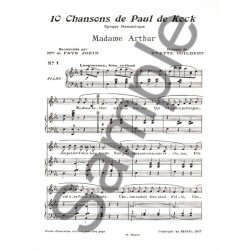 Yvette Guilbert: 10 Songs from Paul de Kock