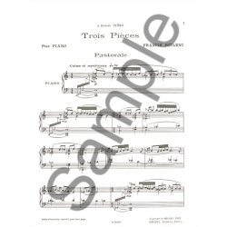 Francis Poulenc: Trois Pieces Pour Piano