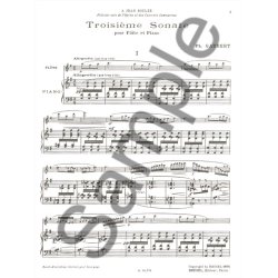 Philippe Gaubert: Sonate Number Three (Flute)