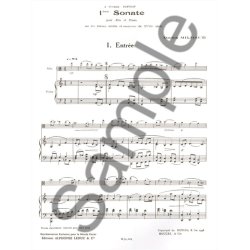 Darius Milhaud: Sonate No.1, Op.240 (Viola & Piano)