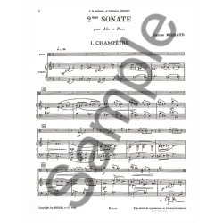 Darius Milhaud: Sonate No.2, Op.244 (Viola & Piano)