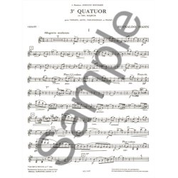 Reynaldo Hahn: Quatuor No.3 in G (Piano Quartet)