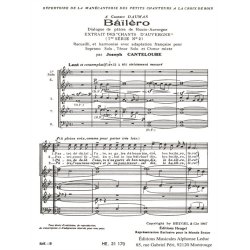 Joseph Canteloube: Ba&iuml;l&egrave;ro