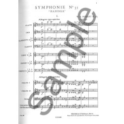 W.A. Mozart: Symphony In D No.35 KV385 (PH26) (Miniature Score)