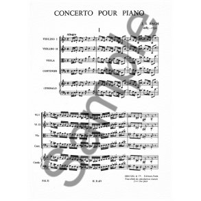 Johann Sebastian Bach: Concerto in D minor (PH71) (Piano & Orchestra)