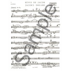 Darius Milhaud: Les R&ecirc;ves de Jacob Op.294, Suite chor&eacute;graphique (Quintet-Mixed)