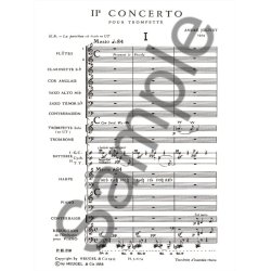 Andr&eacute; Jolivet: Concerto No.2 (PH210) (Trumpet & Orchestra)