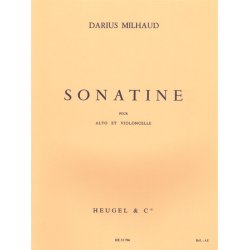 Darius Milhaud: Sonatine Op.378 (Viola & Cello)