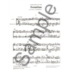 Darius Milhaud: Sonatine Op.378 (Viola & Cello)
