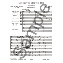 Andr&eacute; Campra: Les F&ecirc;tes v&eacute;nitiennes (LP19) (Opera)