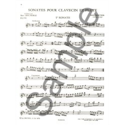 Joseph Bodin de Boismortier: Sonates pour Fl&ucirc;te et Clavecin Op.91 (LP20) (Flute & Harpsichord)