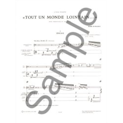 Henri Dutilleux: Tout un Monde lointain (PH298) (Cello & Orchestra)