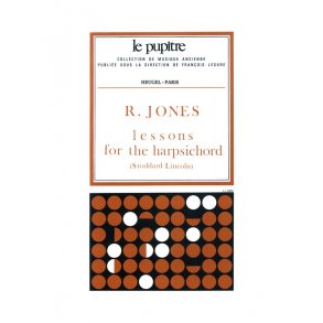 Jones: Lessons fot the harpsichord (pièces de clavecin) (lp49)