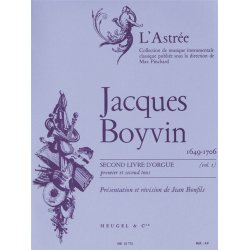 Jacques Boyvin: Livre d'Orgue No.2, Vol.1 (Organ)